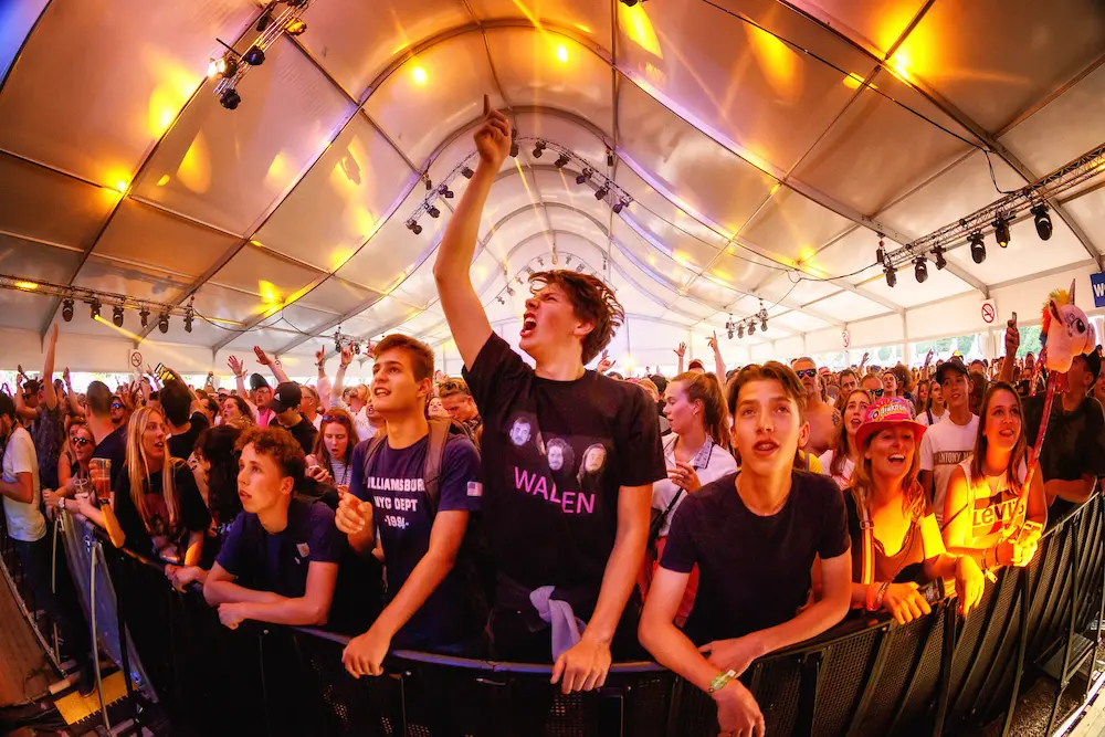 Neptunus bouwen op Pinkpop