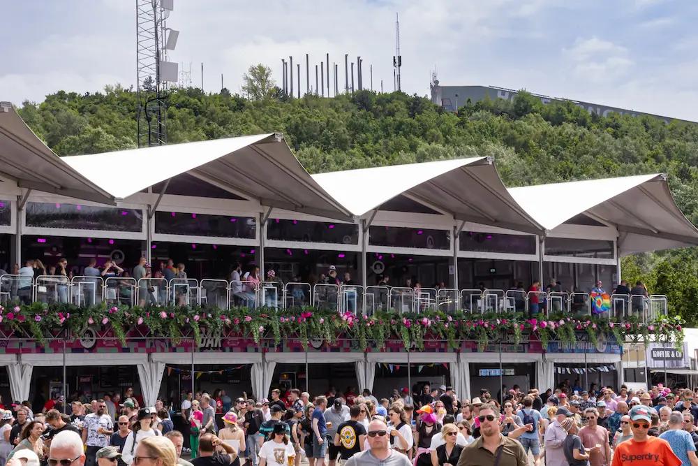 Neptunus bouwen op Pinkpop